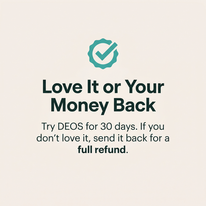 DEOS® Internal Deodorant Supplement [Natural Odor Control] Capsules 30 Pcs